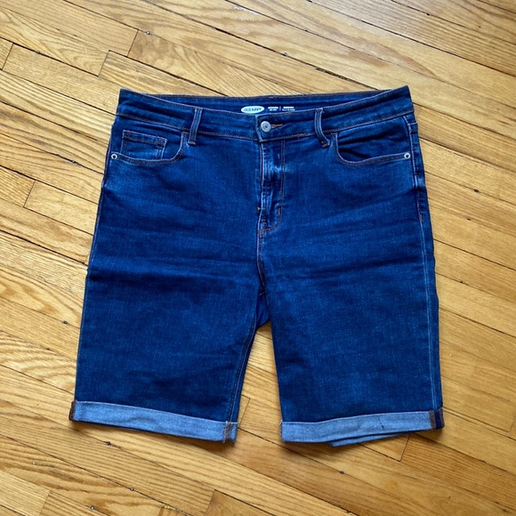 Denim Bermuda Shorts - Picture 1 of 3